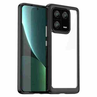 For Xiaomi 13 Pro Colorful Series Acrylic + TPU Phone Case(Black)