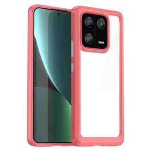 For Xiaomi 13 Pro Colorful Series Acrylic + TPU Phone Case(Red)