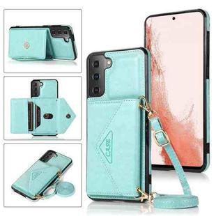 For Samsung Galaxy S23+ 5G Cross-body Wallet Card Bag Leather Phone Case(Green)