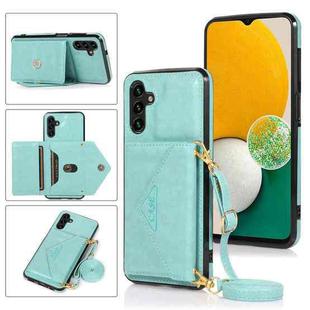 For Samsung Galaxy A13 5G Cross-body Wallet Card Bag Leather Phone Case(Green)