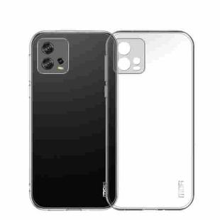 For Motorola Moto G72 MOFI Ming Series Ultra-thin TPU Phone Case(Transparent)