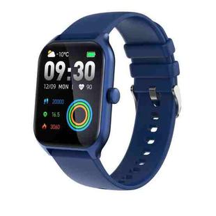 P58 1.96 inch Color Screen Smart Watch Support Heart Rate Monitoring / Blood Pressure Monitoring(Blue)