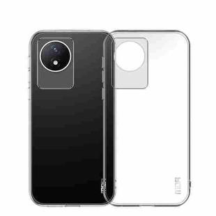 For vivo Y02 4G MOFI Ming Series Ultra-thin TPU Phone Case(Transparent)