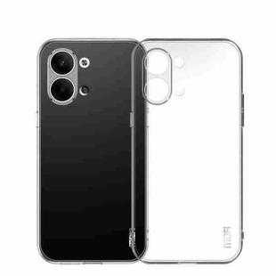 For OPPO Reno9 / Reno9 Pro 5G MOFI Ming Series Ultra-thin TPU Phone Case(Transparent)