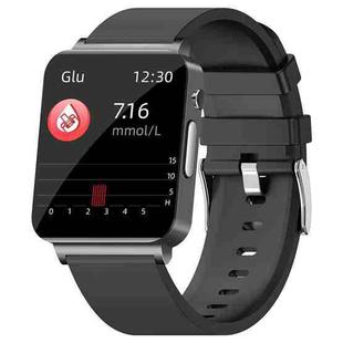 KS03 1.72 inch Color Screen Smart Watch,Support Heart Rate Monitoring / Blood Pressure Monitoring(Black)