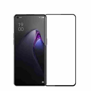 For OPPO Reno8 T 4G PINWUYO 9H 2.5D Full Screen Tempered Glass Film(Black)