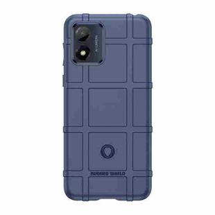 For Motorola Moto E13 Full Coverage Shockproof TPU Phone Case(Blue)