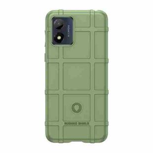 For Motorola Moto E13 Full Coverage Shockproof TPU Phone Case(Green)