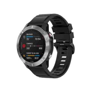 For Amazfit Falcon 22mm Silicone Quick Detachable Sports Watch Band(Black)