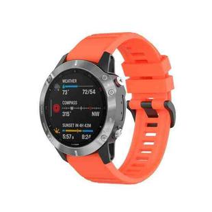 For Amazfit Falcon 22mm Silicone Quick Detachable Sports Watch Band(Coral Red)