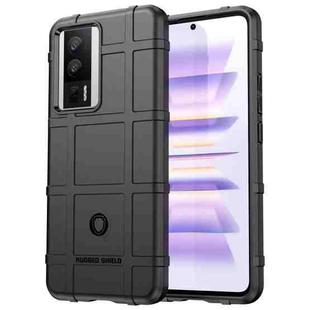 For Xiaomi Poco F5 Full Coverage Shockproof TPU Phone Case(Black)