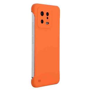 For Xiaomi 13 ENKAY Hat-Prince Matte Frameless Hard PC Phone Case(Orange)