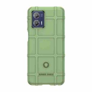 For Motorola Moto G73 Full Coverage Shockproof TPU Case(Green)