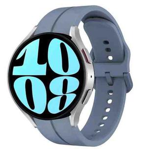 For Samsung Galaxy Watch 6 44mm 20mm Loop Silicone Watch Band(Blue)