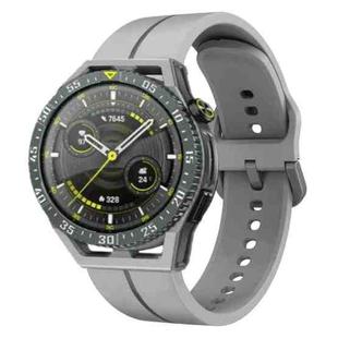 For Huawei Watch GT 3 SE 22mm Loop Silicone Watch Band(Grey)