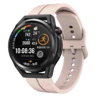 For Huawei Watch GT Runner 22mm Loop Silicone Watch Band(Pink)