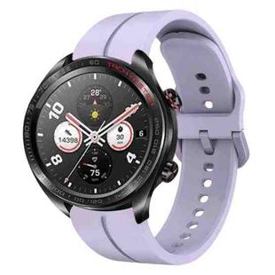 For Honor Watch Dream 22mm Loop Silicone Watch Band(Purple)