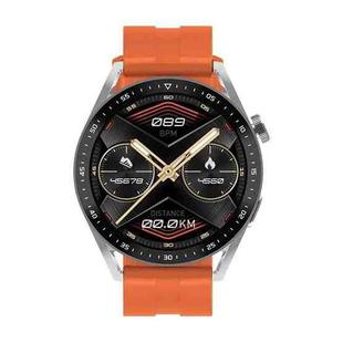EC33 Pro 1.48 inch Color Screen Smart Watch,Support Heart Rate Monitoring / Blood Pressure Monitoring(Orange)