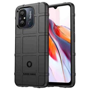 For Xiaomi Poco C55 Full Coverage Shockproof TPU Phone Case(Black)