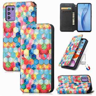 For ZTE Libero 5G III CaseNeo Colorful Magnetic Leather Phone Case(Magic Space)