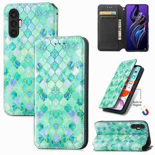 For Tecno Pova 3 CaseNeo Colorful Magnetic Leather Phone Case(Emerald)