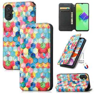For Tecno Spark 9 Pro CaseNeo Colorful Magnetic Leather Phone Case(Magic Space)