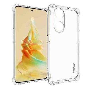 For OPPO Reno8 T 5G Global ENKAY Hat-Prince Clear TPU Shockproof Phone Case