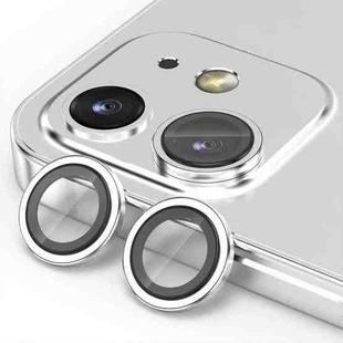 For iPhone 12 / 12 mini ENKAY AR Anti-reflection Camera Lens Glass Full Film(Silver)