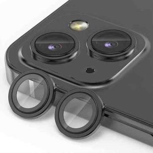 For iPhone 13 / 13 mini ENKAY AR Anti-reflection Camera Lens Glass Full Film(Black)