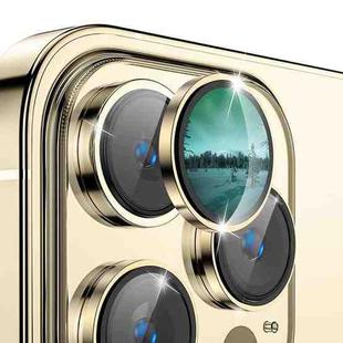 For iPhone 13 Pro / 13 Pro Max ENKAY AR Anti-reflection Camera Lens Glass Film(Golden)