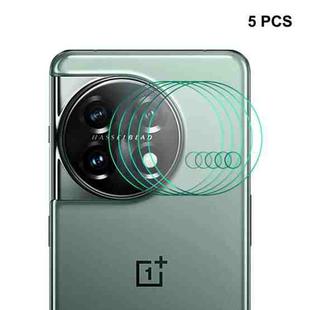 5pcs For OnePlus Ace 2 ENKAY Hat-Prince 9H Rear Camera Lens Tempered Glass Film