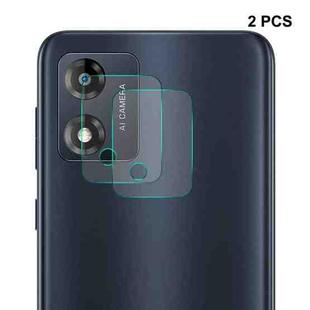 For Motorola Moto E13 2pcs ENKAY Hat-Prince 9H Rear Camera Lens Tempered Glass Film