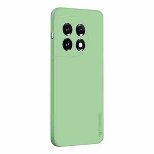 For OnePlus 11 PINWUYO Sense Series Liquid Silicone TPU Phone Case(Green)