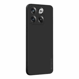 For OnePlus Ace Pro / 10R 5G  PINWUYO Sense Series Liquid Silicone TPU Phone Case(Black)