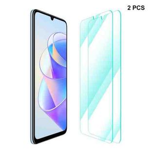 For Honor X7A 2pcs ENKAY Hat-Prince 0.26mm 9H 2.5D High Aluminum-silicon Tempered Glass Film