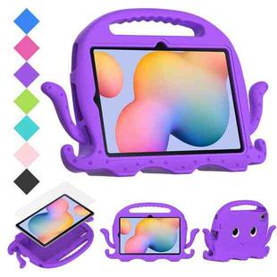 For Samsung Galaxy Tab S6 Lite 10.4 P610/615 Octopus Style EVA PC Tablet Case(Purple)