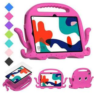 For Huawei MatePad 10.4 Octopus Style EVA PC Tablet Case(Rose Red)