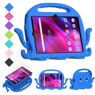 For Lenovo K10 TB-X6C6F 10.3 Octopus Style EVA PC Tablet Case(Blue)