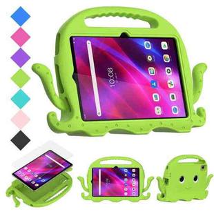 For Lenovo K10 TB-X6C6F 10.3 Octopus Style EVA PC Tablet Case(Grass Green)