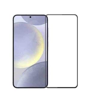 For Samsung Galaxy S25 5G MOFI 9H 3D Explosion-proof Curved Screen Tempered Glass Film(Black)