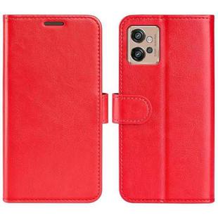 For Motorola Moto G32 R64 Texture Horizontal Flip Leather Phone Case(Red)