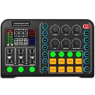 M6 Live Sound Card Multifunctional Wireless Voice Changer Broadcast Mixer