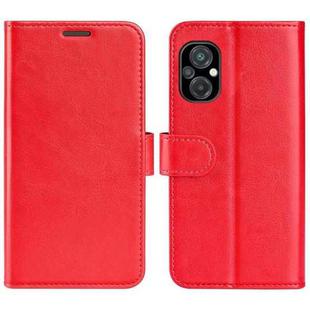 For Xiaomi Poco M5 4G R64 Texture Horizontal Flip Leather Phone Case(Red)