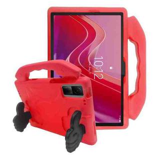 For  Lenovo Tab M11 /Xiaoxin Pad 11 2024 Thumb Bracket EVA Shockproof Tablet Case(Red)