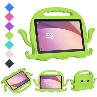 For Lenovo Tab M9 2023 Octopus Style EVA Hybrid PC Shockproof Tablet Case with Strap(Grass Green)