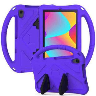 For TCL Tab 8 LE 2023 / Tab 8 2022 EVA Shockproof Tablet Case with Holder(Purple)