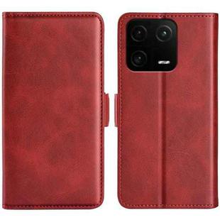 For Xiaomi 13 Pro Dual-side Magnetic Buckle Leather Phone Case(Red)