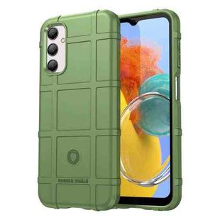 For Samsung Galaxy M14 5G Full Coverage Shockproof TPU Case(Army Green)