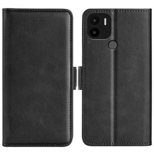 For Xiaomi Redmi A1+ Dual-side Magnetic Buckle Leather Phone Case(Black)
