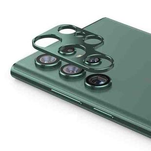 For Samsung Galaxy S23 Ultra 5G  ENKAY Hat-Prince Aluminium Alloy Camera Lens Protector Full Cover(Dark Green)